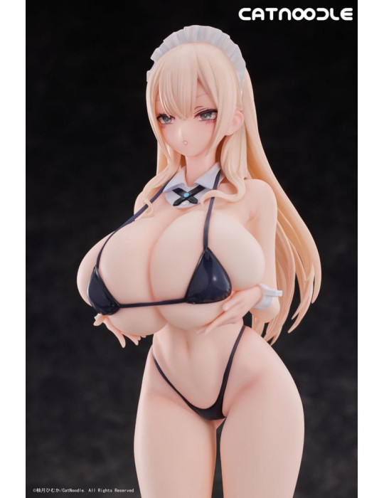CatNoodle - Figurine Dosukebe Bikini wo Kitekureru Juujun na Maid-san Illustration by Himuka Yuzuki