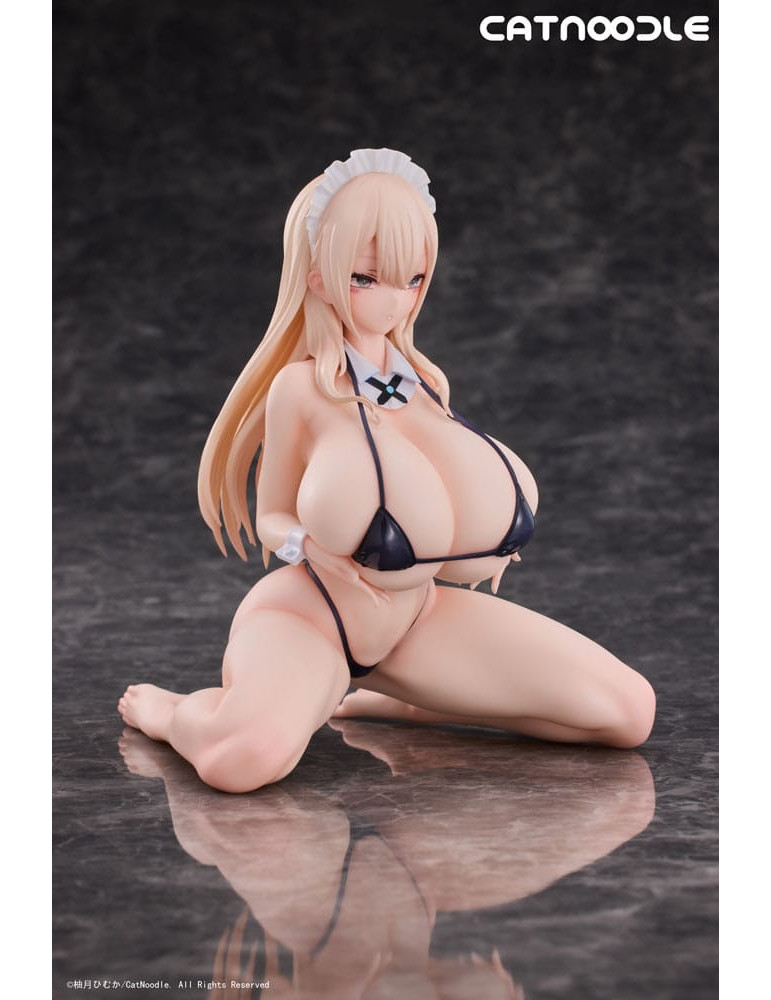 CatNoodle - Figurine Dosukebe Bikini wo Kitekureru Juujun na Maid-san Illustration by Himuka Yuzuki