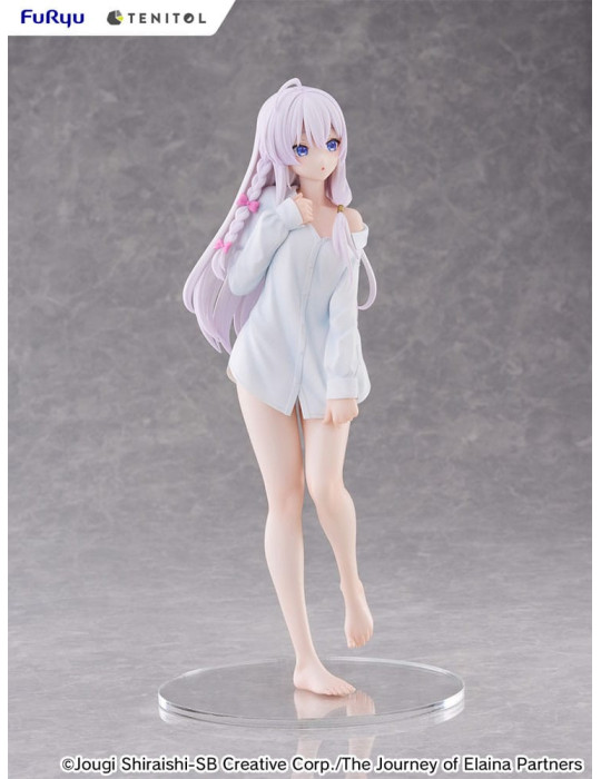 Furyu - Wandering Witch: The Journey of Elaina - Figure Tenitol Tall Elania Shirt Ver.