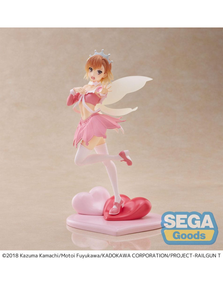 Sega - A Certain Scientific Railgun T - Figure Luminasta Mikoto Misaka Great Spirit Maid
