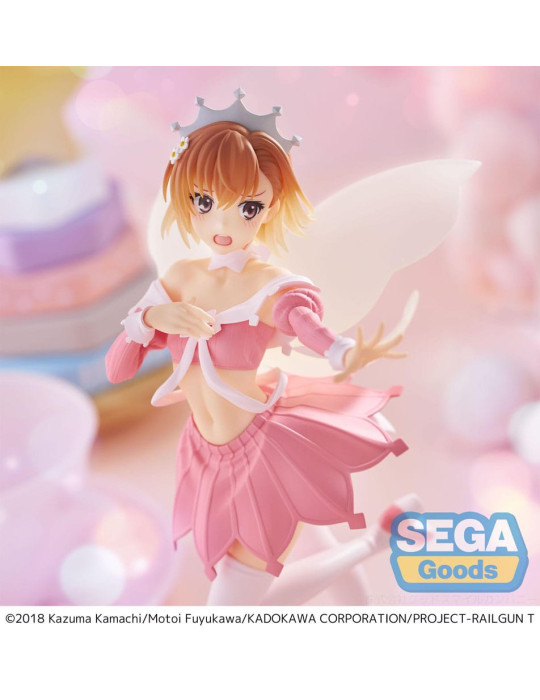 Sega - A Certain Scientific Railgun T - Figure Luminasta Mikoto Misaka Great Spirit Maid