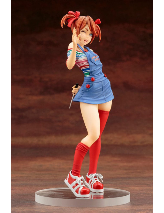Kotobukiya - Chucky - Figurine HORROR Bishoujo : Chucky