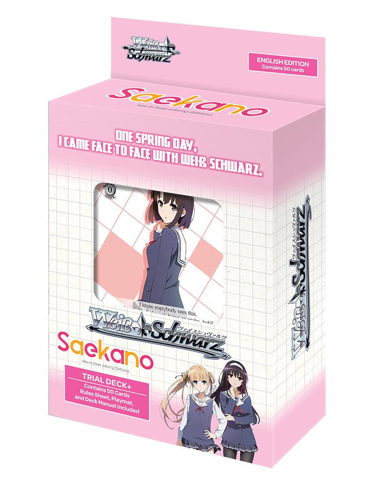 Weiss Schwarz Trial Deck+ Saekano: How to Raise a Boring Girlfriend (EN)