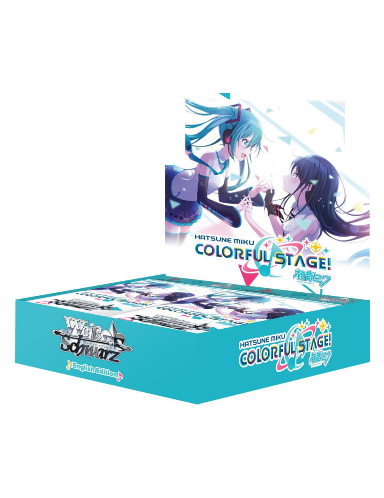 Weiss Schwarz Boîte de 12 Boosters Hatsune Miku: Colorful Stage! (EN)