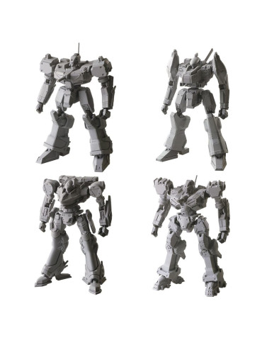 Square-Enix - Armored Core - Pack 4 figurine Structure Arts Series 1