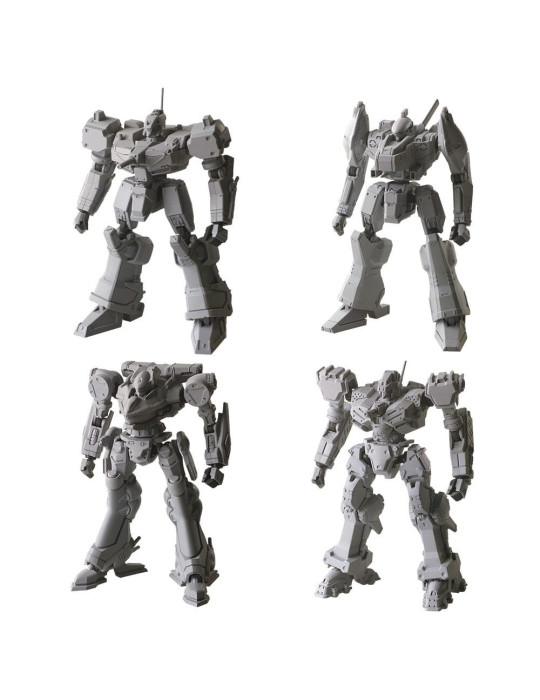 Square-Enix - Armored Core - Pack 4 figurine Structure Arts Series 1