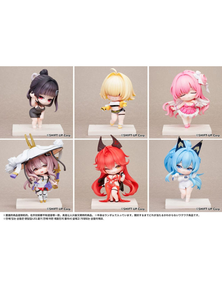 Hobby Sakura - Goddess of Victory: Nikke - pack 6 figures SAC Series Chibi Vol. 2