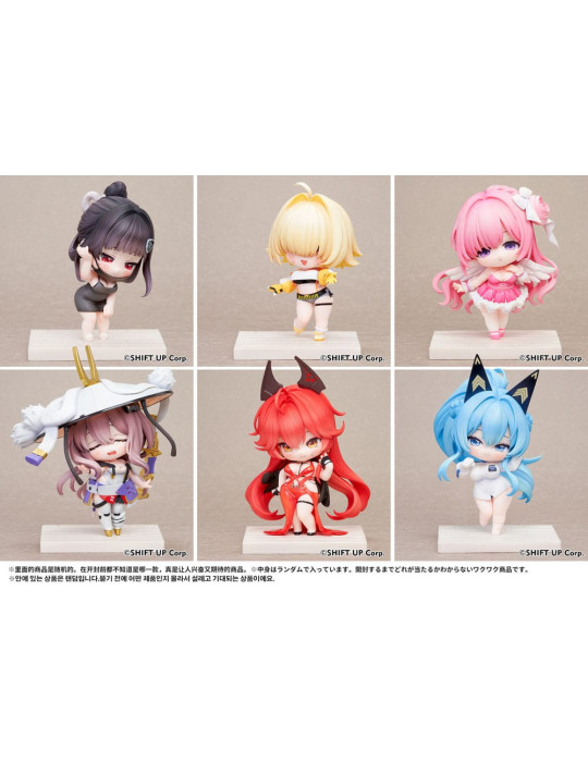 Hobby Sakura - Goddess of Victory: Nikke - pack 6 figurines SAC Series Chibi Vol. 2