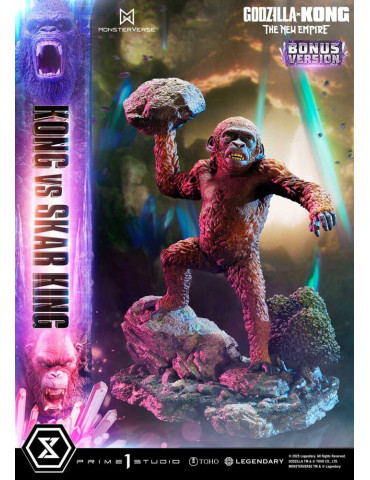 Prime 1 Studio - Godzilla x Kong: The New Empire - Figure Ultimate Diorama Masterline Series Kong vs Skar King Bonus Version 2