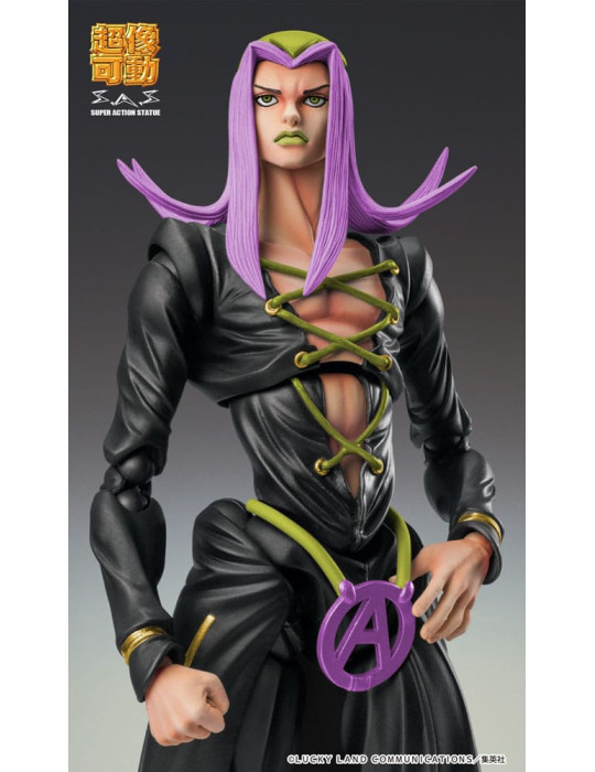 Medicos Entertainment - JoJo's Bizarre Adventure Part 5 - figurine Leone Abbacchio Black Ver.