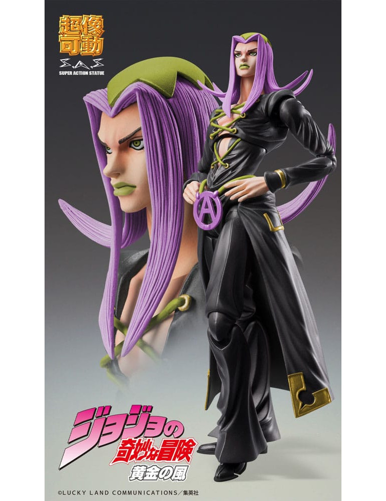 Medicos Entertainment - JoJo's Bizarre Adventure Part 5 - figurine Leone Abbacchio Black Ver.