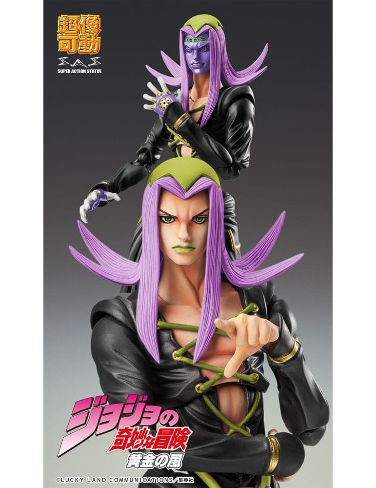Medicos Entertainment - JoJo's Bizarre Adventure Part 5 - figurine Leone Abbacchio Black Ver.