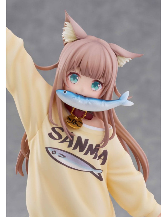 Golden Head - My Cat Is a Kawaii Girl - Figurine Kinako Play With Ver. Limited Edition