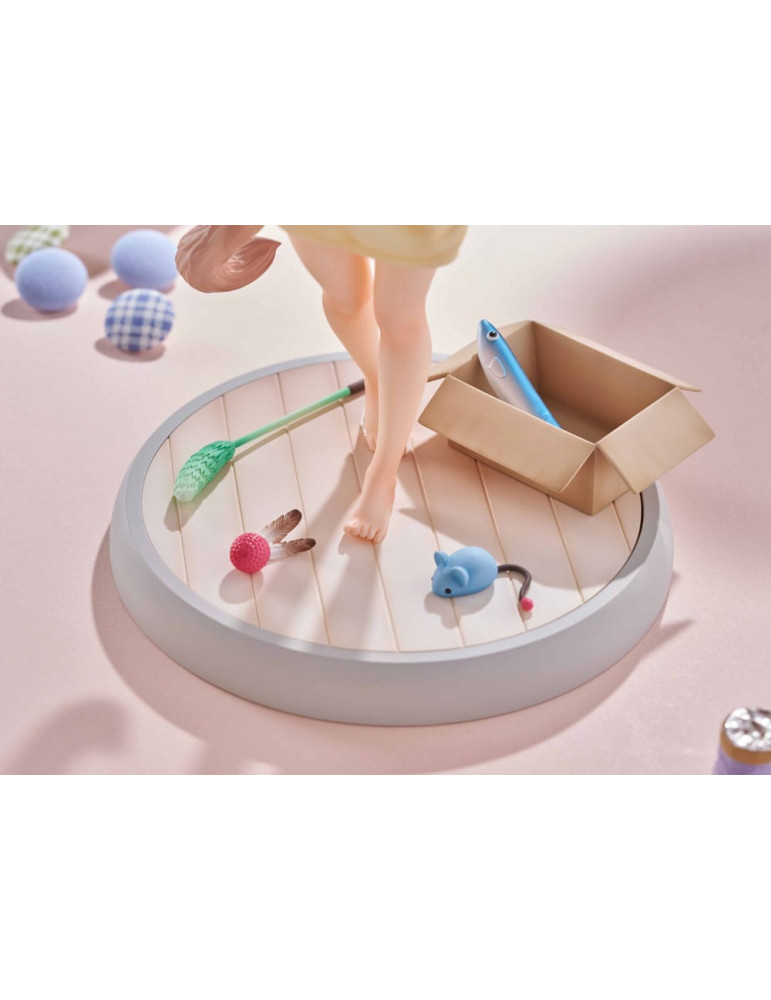 Golden Head - My Cat Is a Kawaii Girl - Figurine Kinako Play With Ver. Limited Edition