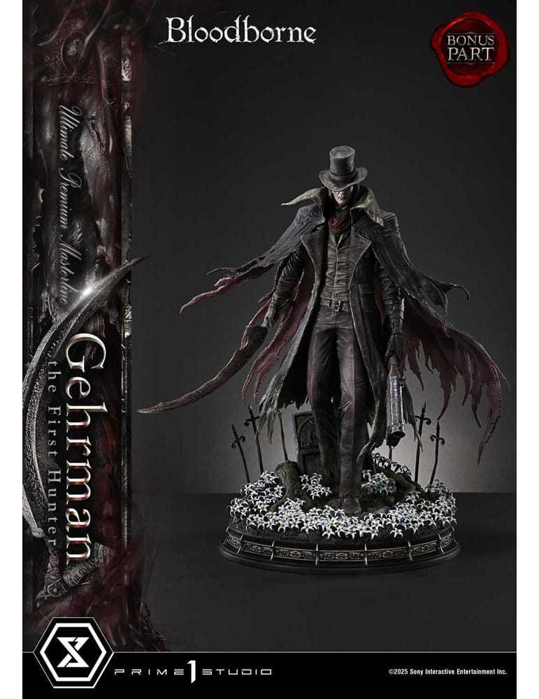 Prime 1 Studio - Bloodborne - Figurine Ultimate Premium Masterline Series Gehrman Bonus Version