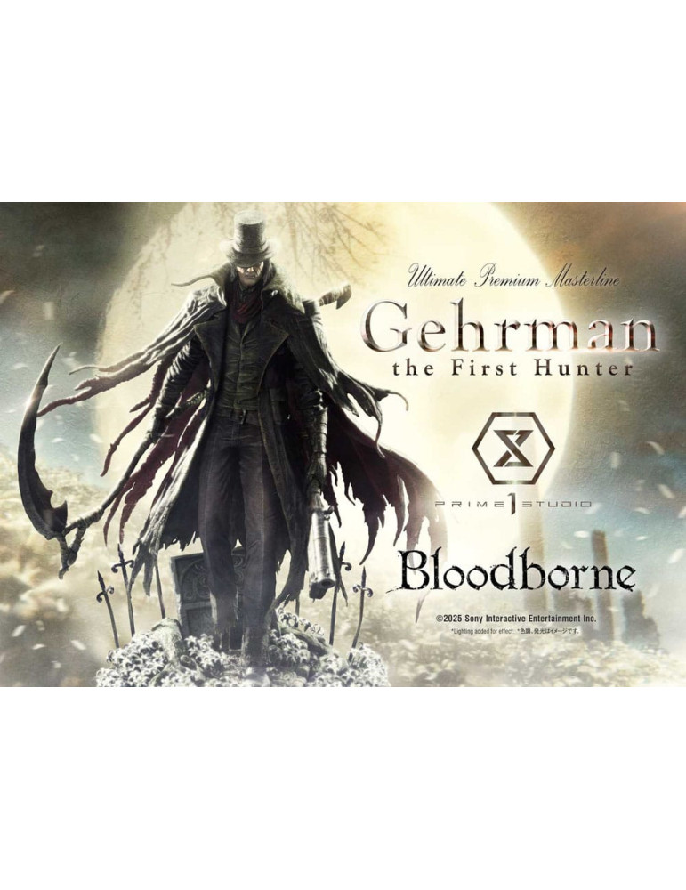 Prime 1 Studio - Bloodborne - Figurine Ultimate Premium Masterline Series Gehrman Bonus Version