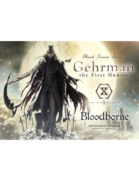 Prime 1 Studio - Bloodborne - Figurine Ultimate Premium Masterline Series Gehrman Bonus Version