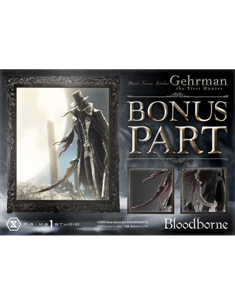 Prime 1 Studio - Bloodborne - Figurine Ultimate Premium Masterline Series Gehrman Bonus Version