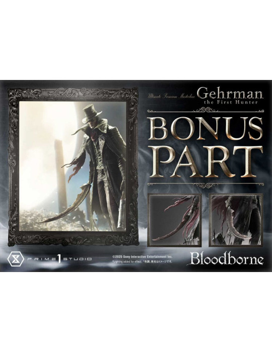 Prime 1 Studio - Bloodborne - Figurine Ultimate Premium Masterline Series Gehrman Bonus Version