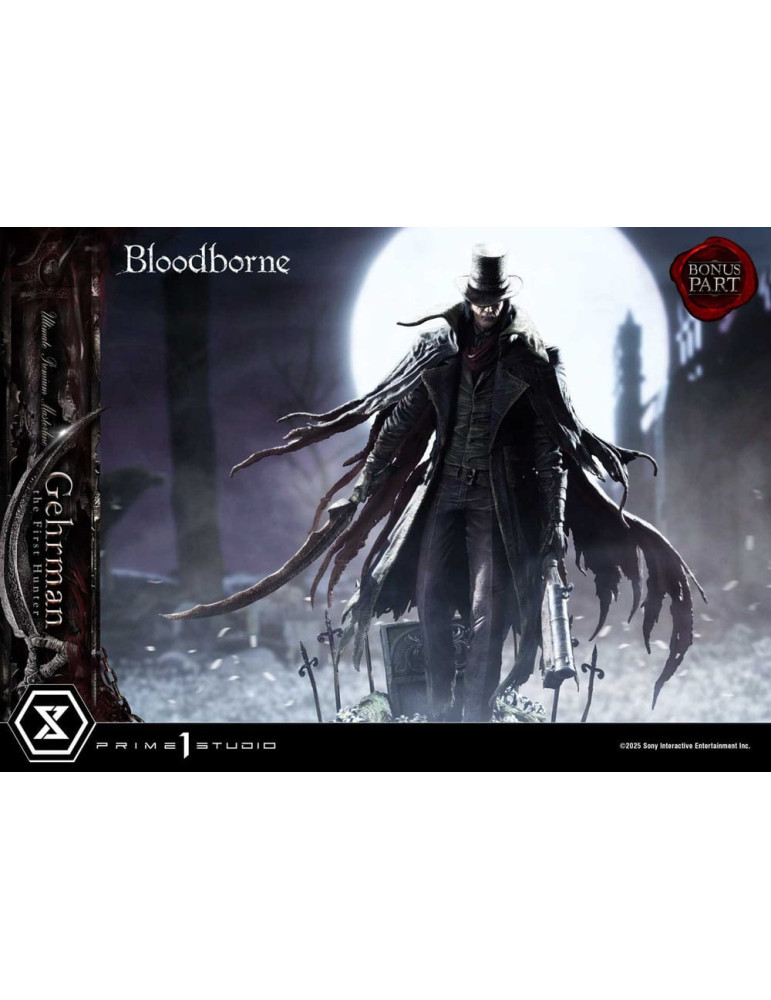 Prime 1 Studio - Bloodborne - Figurine Ultimate Premium Masterline Series Gehrman Bonus Version