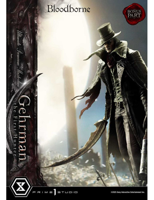 Prime 1 Studio - Bloodborne - Figurine Ultimate Premium Masterline Series Gehrman Bonus Version