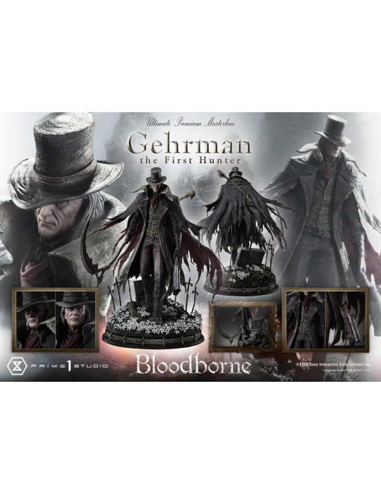 Prime 1 Studio - Bloodborne - Figurine Ultimate Premium Masterline Series Gehrman Bonus Version