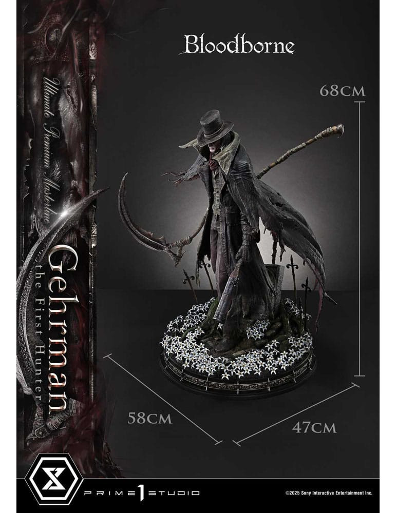 Prime 1 Studio - Bloodborne - Figurine Ultimate Premium Masterline Series Gehrman Bonus Version