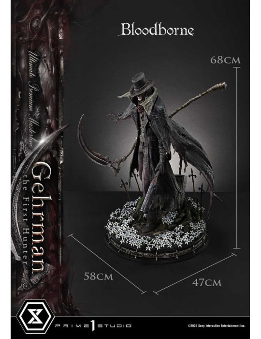 Prime 1 Studio - Bloodborne - Figurine Ultimate Premium Masterline Series Gehrman Bonus Version