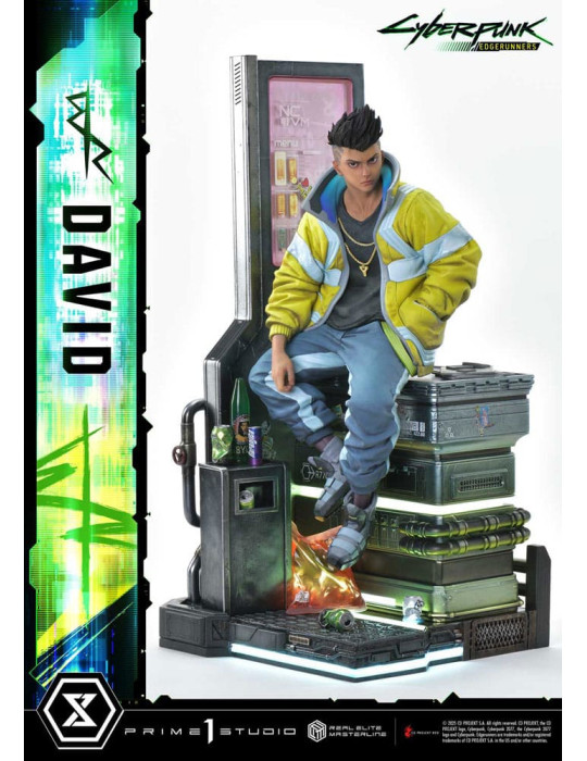 Prime 1 Studio - Cyberpunk: Edgerunners - Figurine Real Elite Masterline Series David