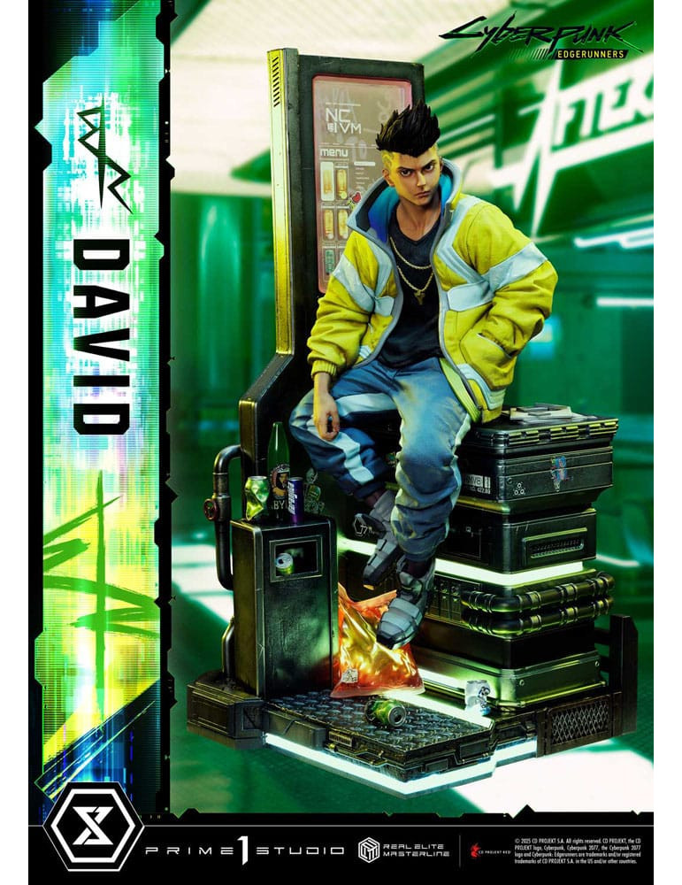 Prime 1 Studio - Cyberpunk: Edgerunners - Figurine Real Elite Masterline Series David