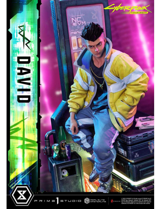 Prime 1 Studio - Cyberpunk: Edgerunners - Figurine Real Elite Masterline Series David