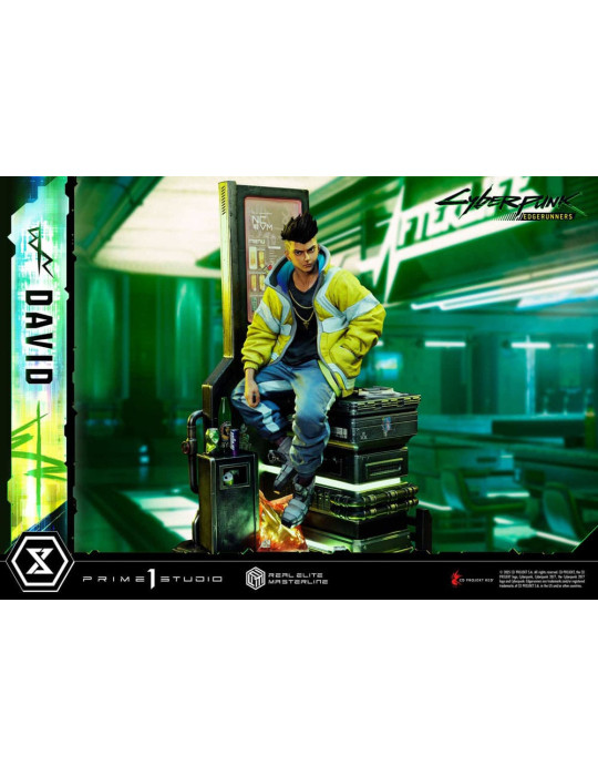 Prime 1 Studio - Cyberpunk: Edgerunners - Figurine Real Elite Masterline Series David