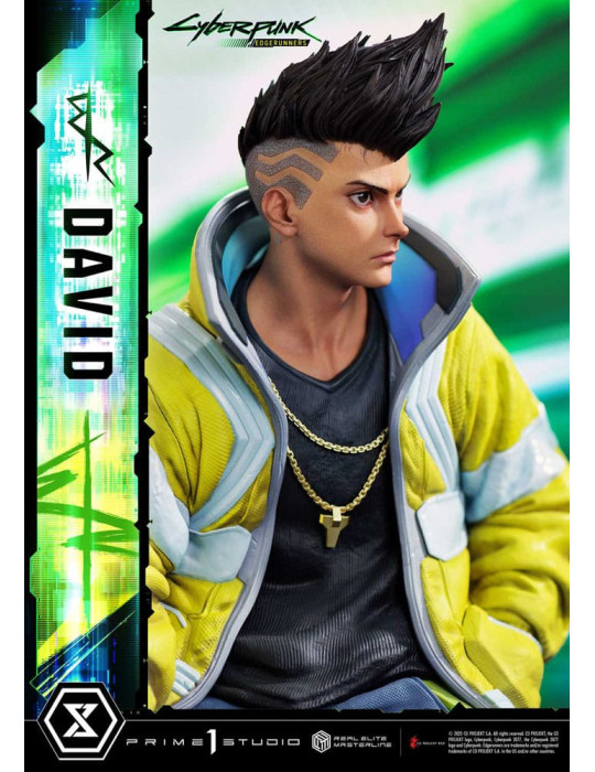 Prime 1 Studio - Cyberpunk: Edgerunners - Figurine Real Elite Masterline Series David