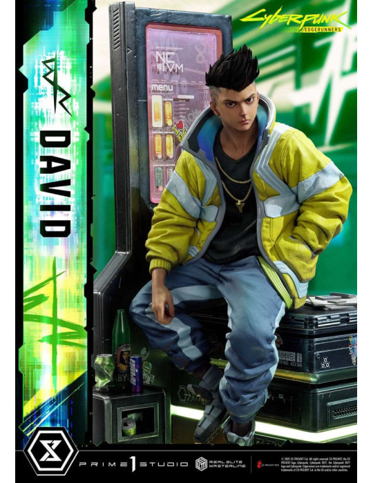 Prime 1 Studio - Cyberpunk: Edgerunners - Figurine Real Elite Masterline Series David