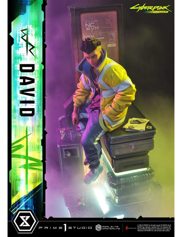 Prime 1 Studio - Cyberpunk: Edgerunners - Figurine Real Elite Masterline Series David