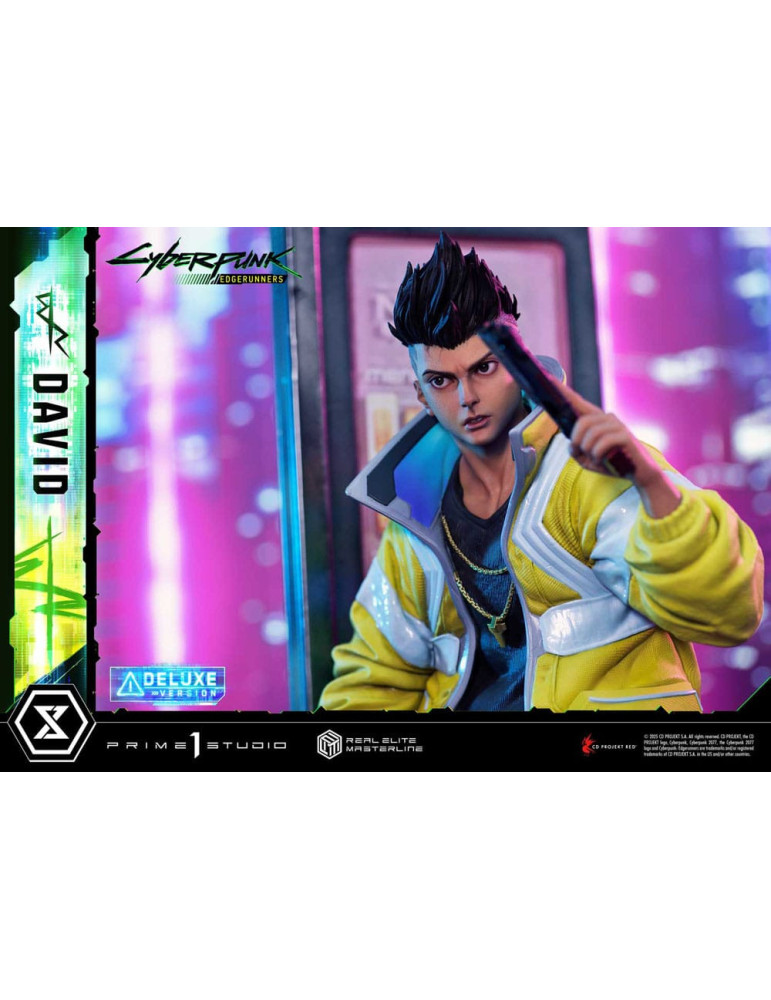 Prime 1 Studio - Cyberpunk: Edgerunners - Figure Real Elite Masterline Series David Bonus Version