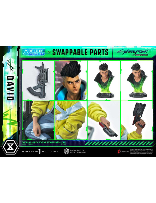 Prime 1 Studio - Cyberpunk: Edgerunners - Figurine Real Elite Masterline Series David Bonus Version