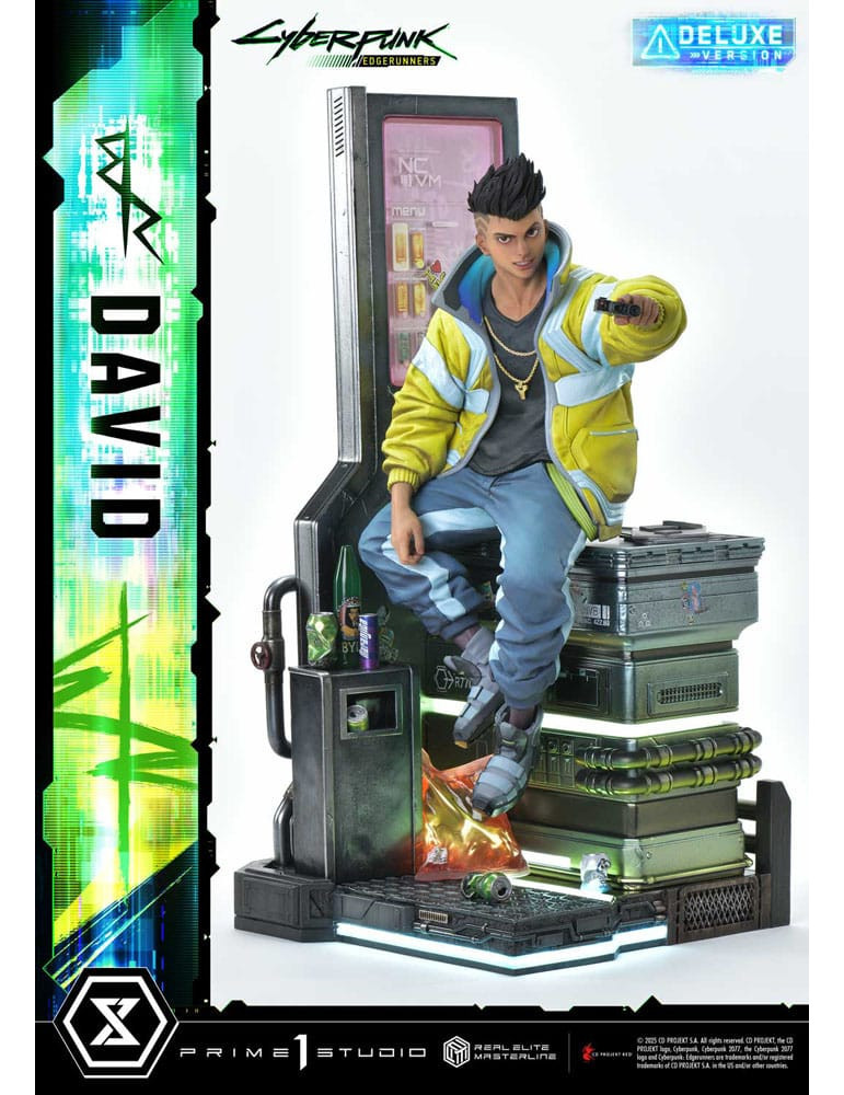 Prime 1 Studio - Cyberpunk: Edgerunners - Figure Real Elite Masterline Series David Bonus Version