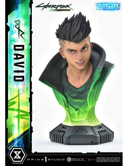 Prime 1 Studio - Cyberpunk: Edgerunners - Figurine Real Elite Masterline Series David Bonus Version