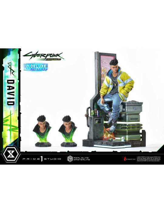 Prime 1 Studio - Cyberpunk: Edgerunners - Figure Real Elite Masterline Series David Bonus Version