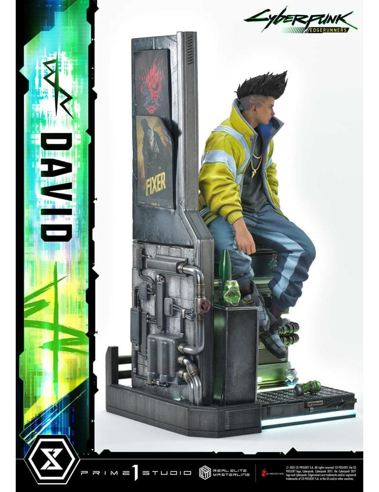 Prime 1 Studio - Cyberpunk: Edgerunners - Figurine Real Elite Masterline Series David Bonus Version