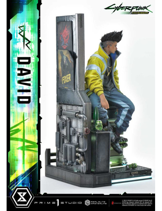 Prime 1 Studio - Cyberpunk: Edgerunners - Figure Real Elite Masterline Series David Bonus Version