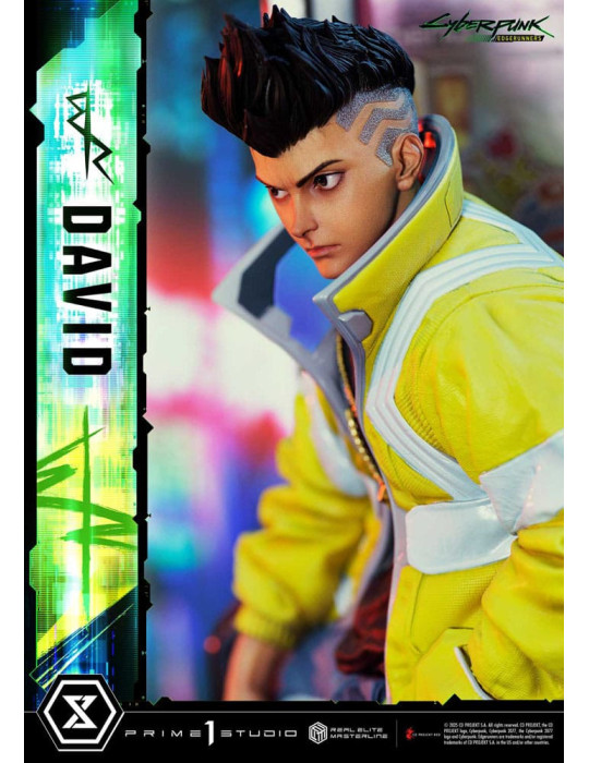 Prime 1 Studio - Cyberpunk: Edgerunners - Figurine Real Elite Masterline Series David Bonus Version