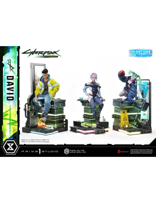 Prime 1 Studio - Cyberpunk: Edgerunners - Figure Real Elite Masterline Series David Bonus Version