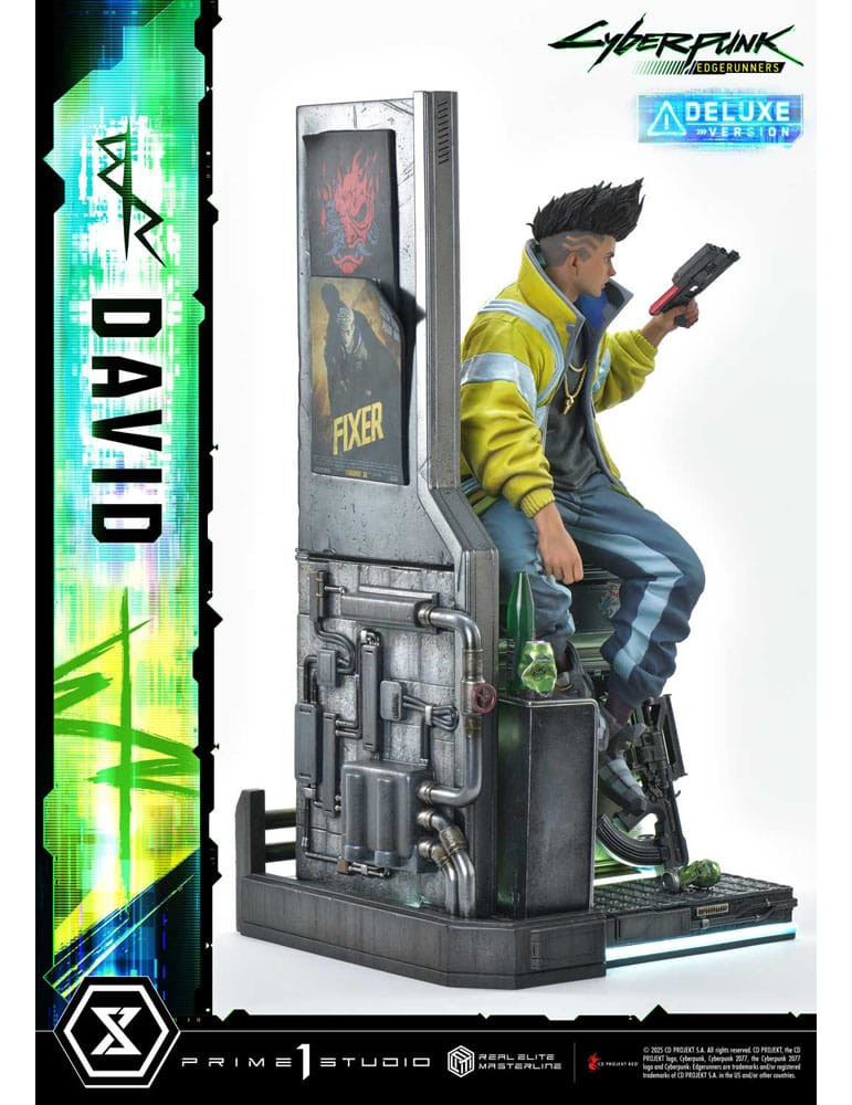Prime 1 Studio - Cyberpunk: Edgerunners - Figure Real Elite Masterline Series David Bonus Version