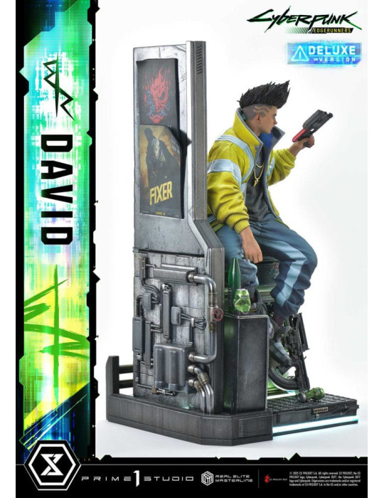Prime 1 Studio - Cyberpunk: Edgerunners - Figure Real Elite Masterline Series David Bonus Version