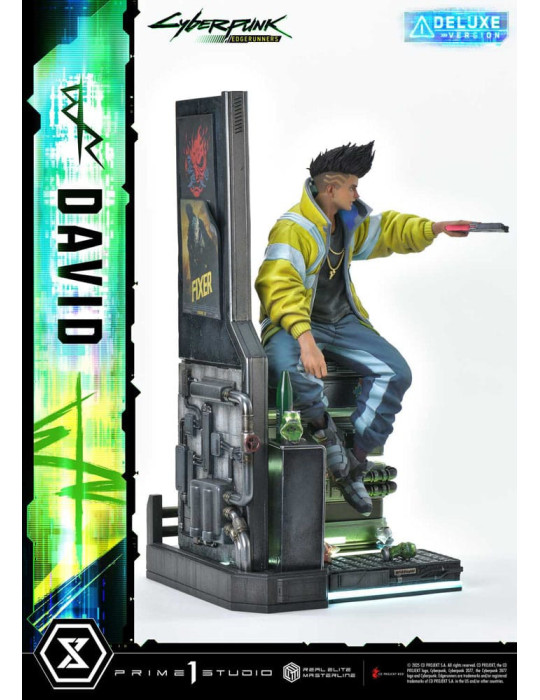 Prime 1 Studio - Cyberpunk: Edgerunners - Figure Real Elite Masterline Series David Bonus Version
