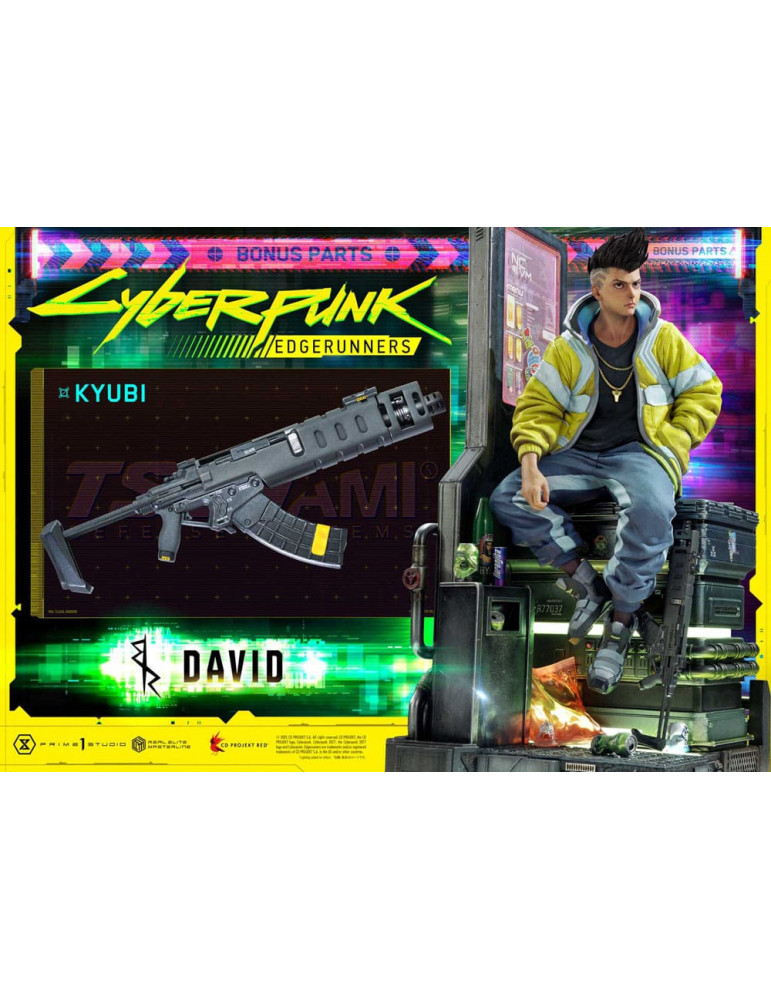 Prime 1 Studio - Cyberpunk: Edgerunners - Figure Real Elite Masterline Series David Deluxe Bonus Version