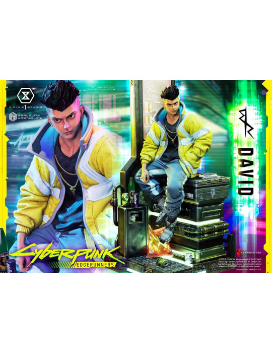 Prime 1 Studio - Cyberpunk: Edgerunners - Figure Real Elite Masterline Series David Deluxe Bonus Version