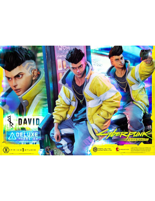Prime 1 Studio - Cyberpunk: Edgerunners - Figure Real Elite Masterline Series David Deluxe Bonus Version